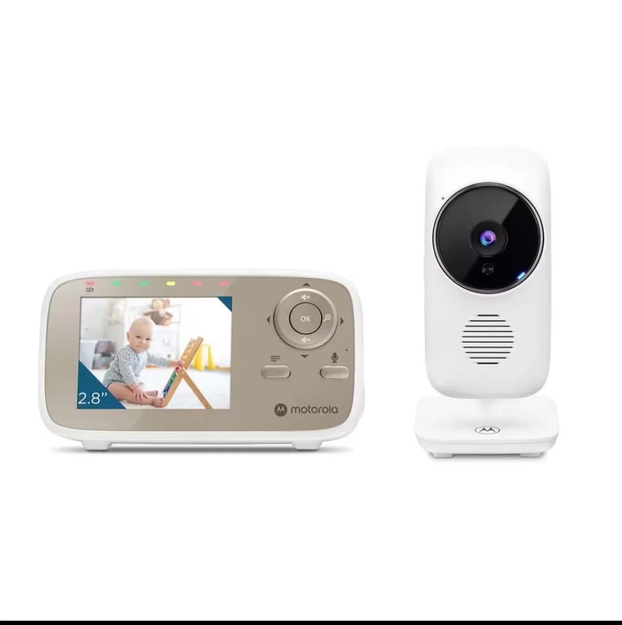 Monitor de bebê Motorola VM483 com tela de 2,8 polegadas NOVA