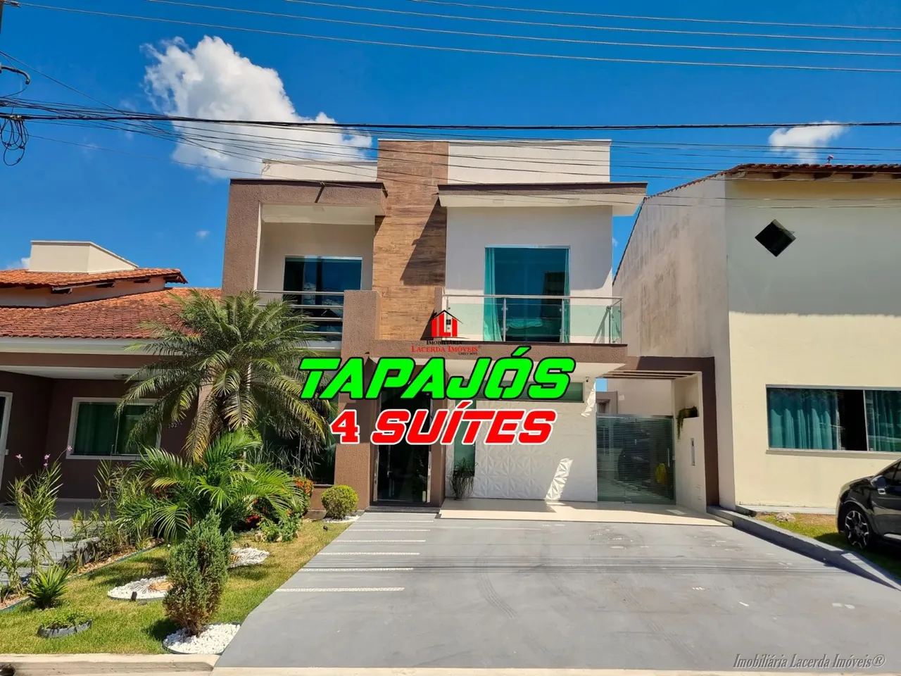 Casa Duplex no Residencial Tapajos com 4 suítes sendo 1 com closet | Piscina e ducha