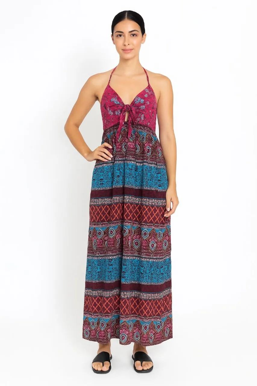 Vestido longo forever21 indiano boho tm P