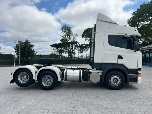 Caminhão Scania R 440 Teto Alto Branco 6x2 Susp. Ar 2018 - Foto 8