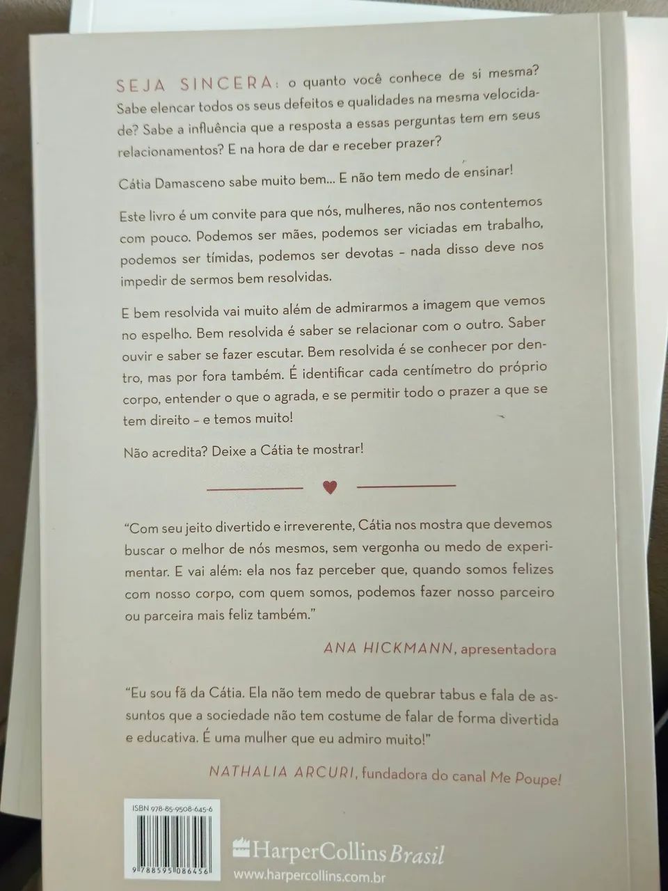 Livro 'Bem Resolvida' - Cátia Damasceno - Foto 2