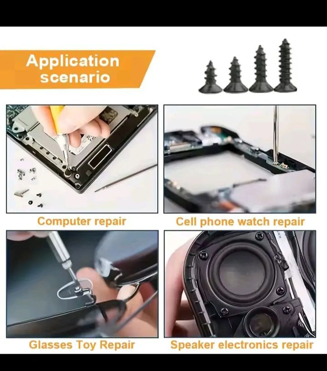 Kit parafusos auto- roscante aço carbono (800 unidades) - Foto 4