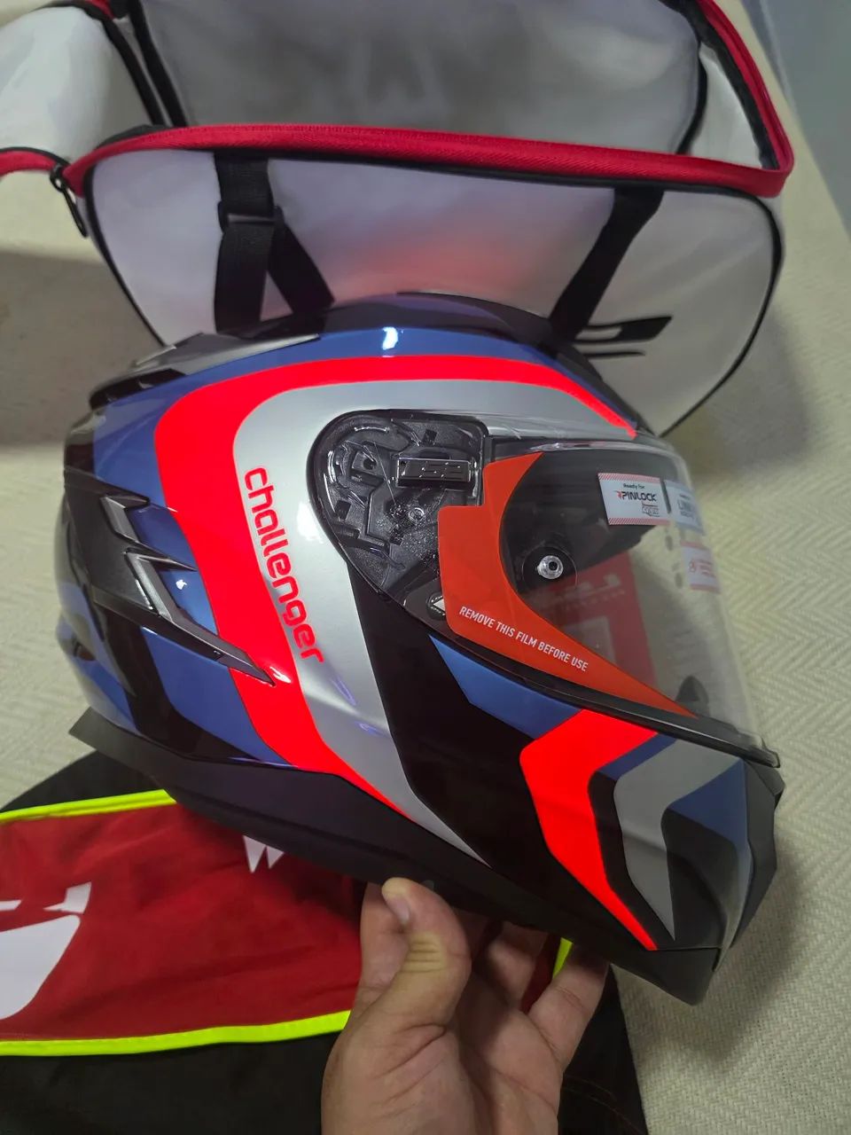 Capacete LS2 Challenger Tricomposto
