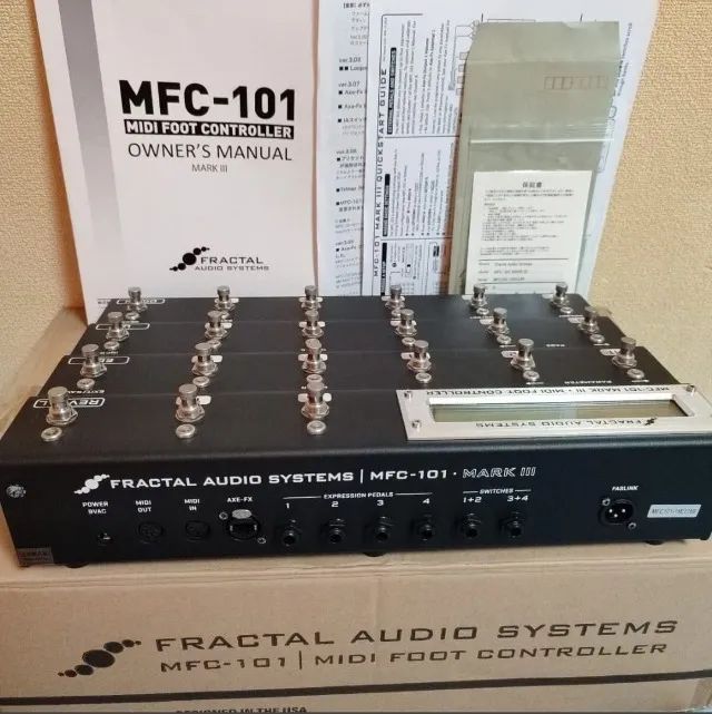 Pedal Fractal audio MFC 101 Como Novo ! - Instrumentos musicais