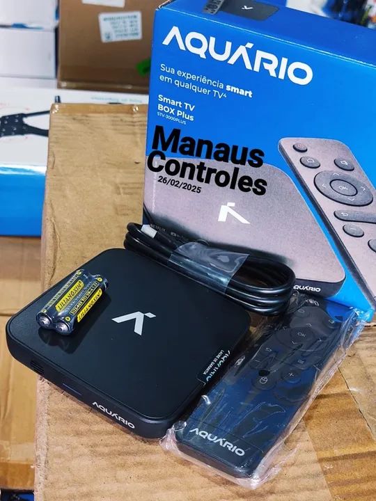 Tv Box Aquário Stv-3000 Plus 2G/ 5G Ultra HD 4k 16gb/ 2gb 