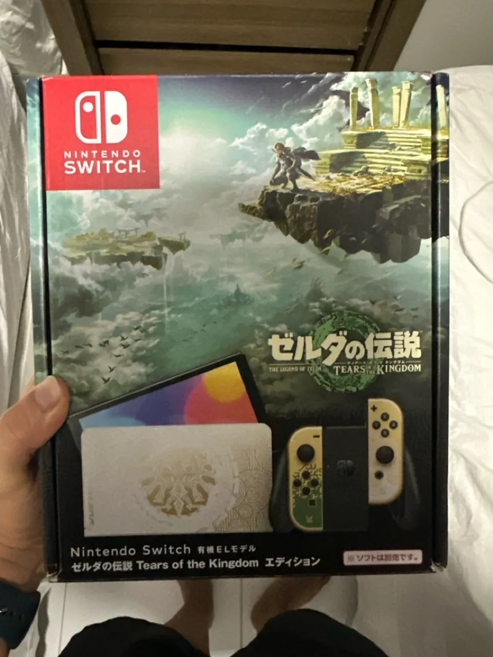 Nintendo Switch Tears of the Kingdom + Switch Pro Edição Limitada + Pokémon
