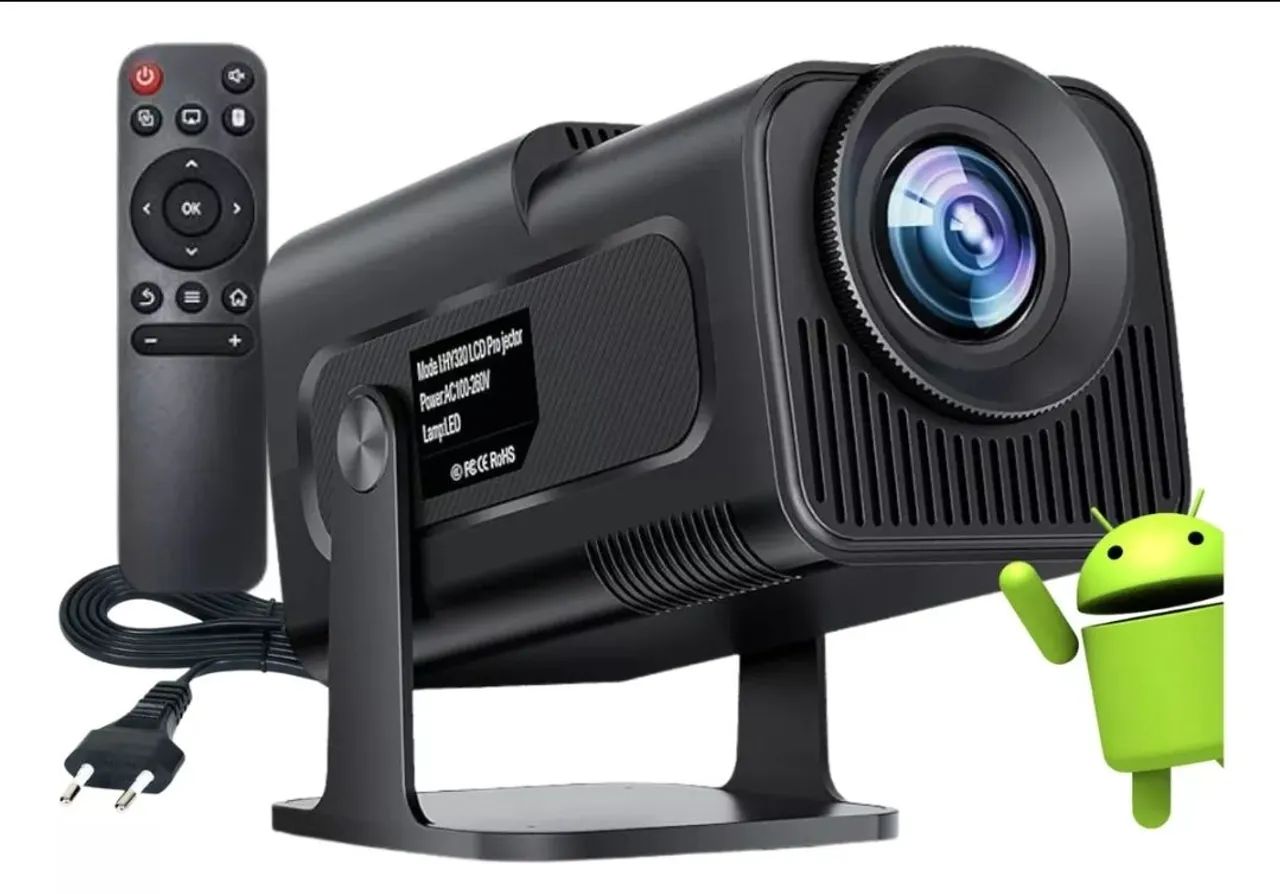 Projetor 4k Ultra Hd Hy320 Smart Wi-fi 6<br>Bluetooth Android - Foto 3