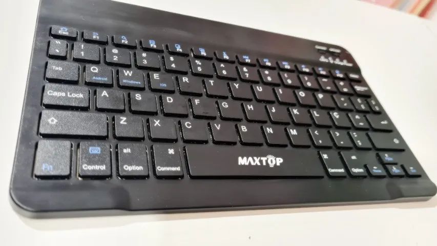 Kit Mini Teclado e Mouse Bluetooth Maxtop para PC, Notebook, Tablet e Smartphones - Foto 4