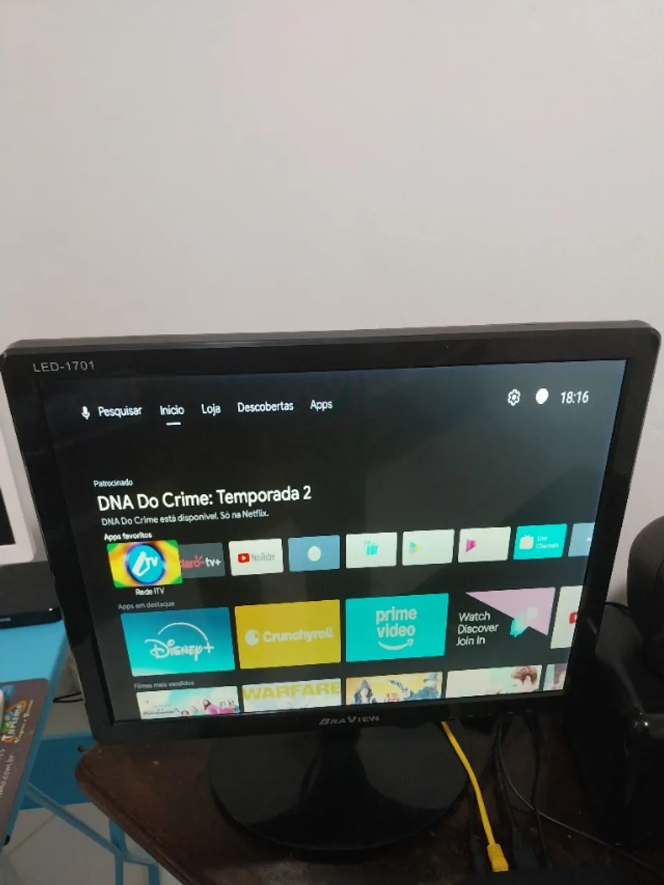 Monitor para computador seminovo usado