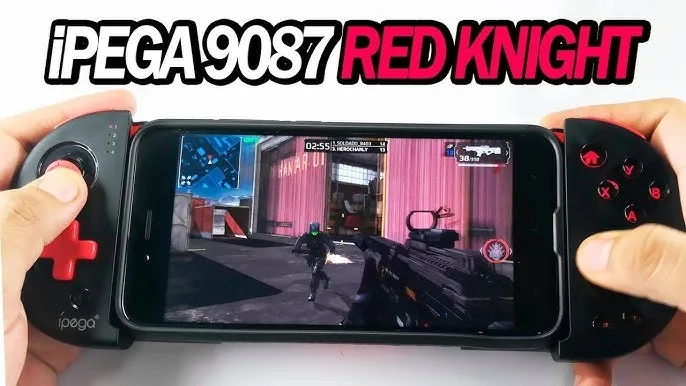 Controle Gamesir Bluetooth Ípega Red Seminovo na Caixa.