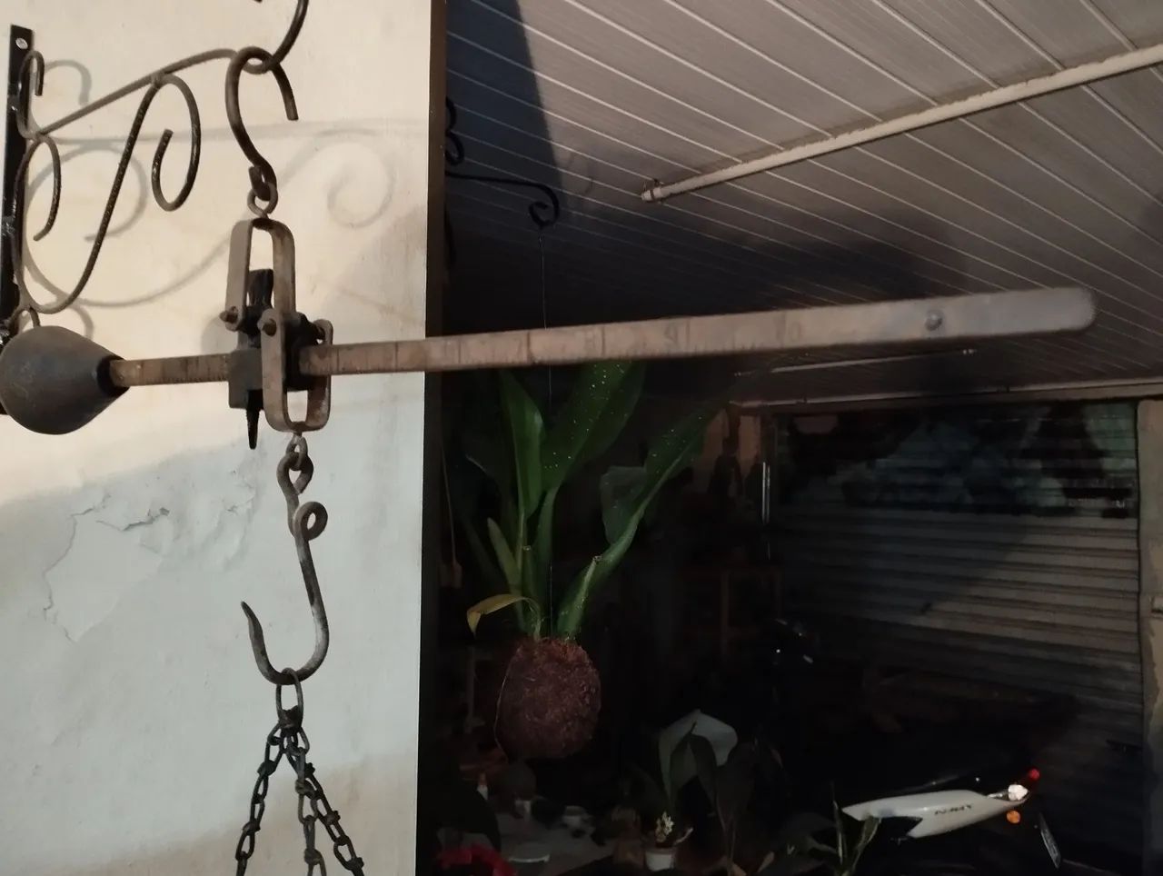 Balança decorativa rústica com prato pvc - Foto 3