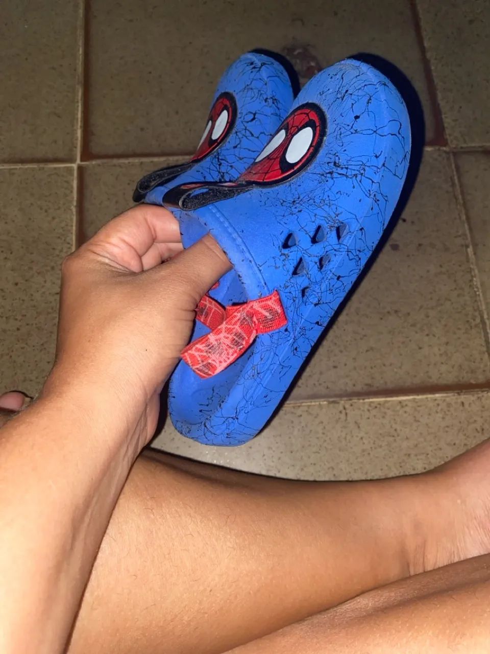 Sandálias Homem-Aranha número 25  - Foto 2
