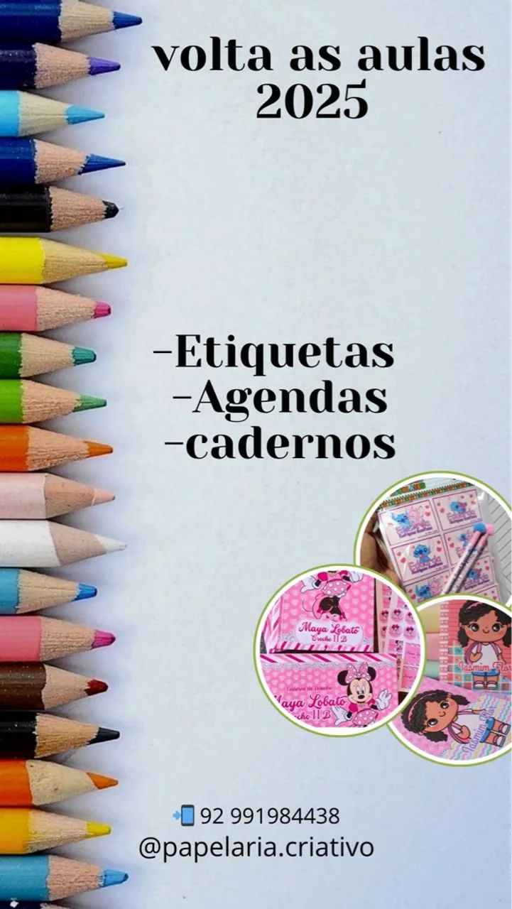 Agenda aberta - Papelaria criativa - Foto 4
