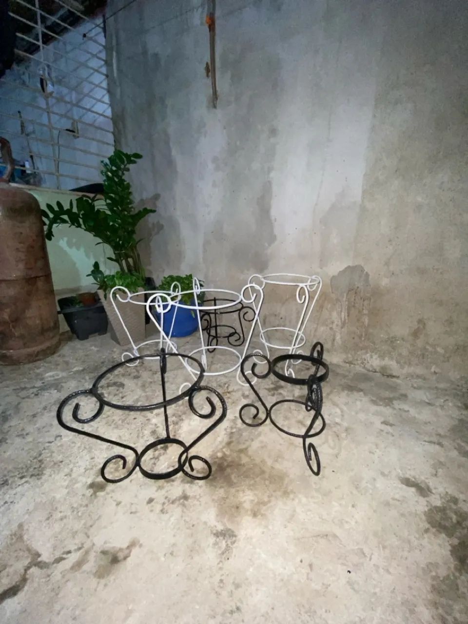Suportes de Vaso em Ferro - Decoração para sua Casa