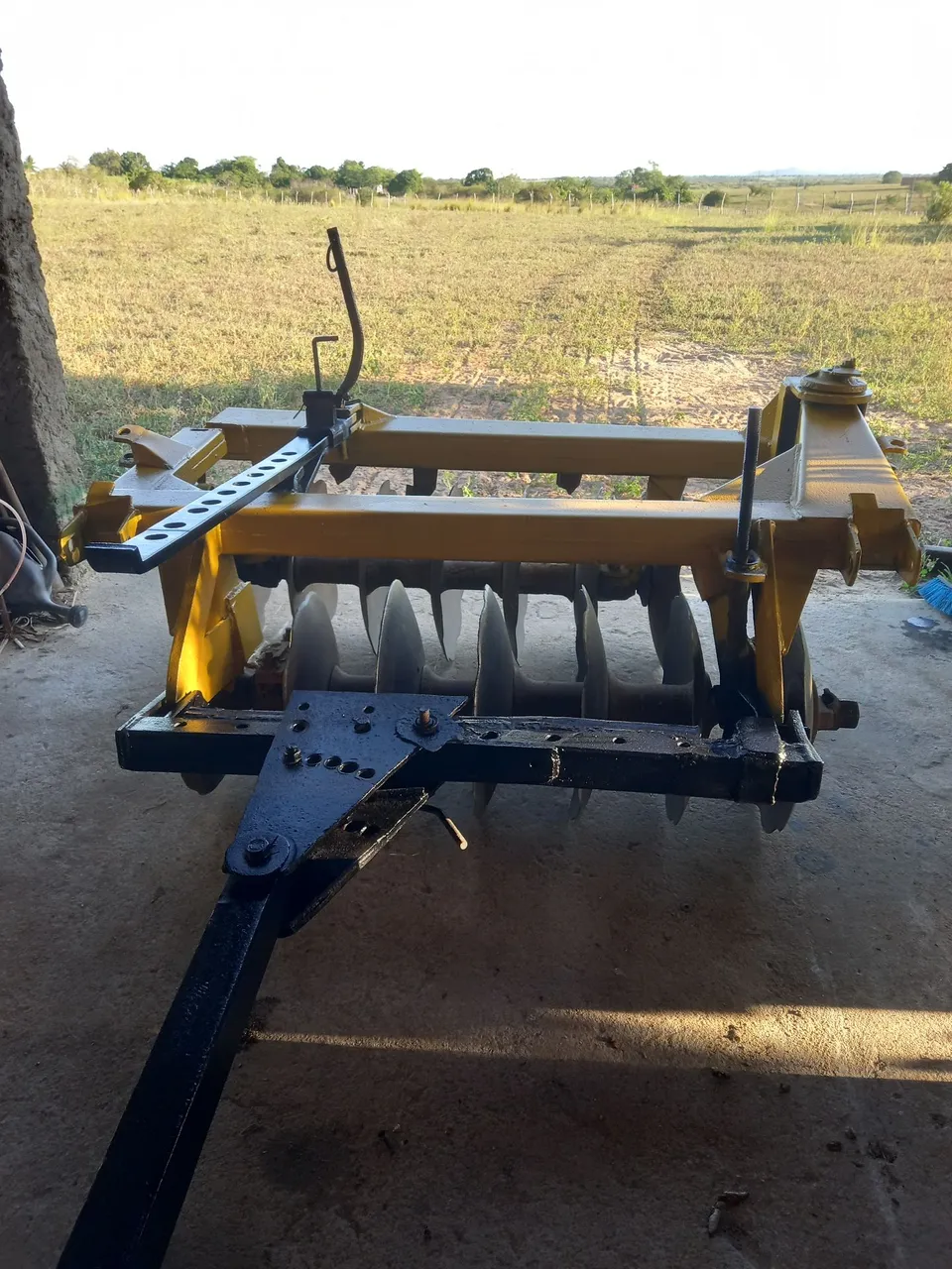 Grade de disco para trator
