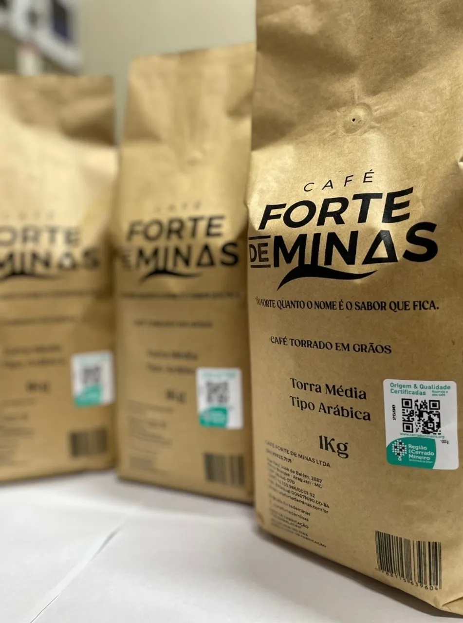 Café especial  - Forte de Minas - Torrado em Grãos - 1kg