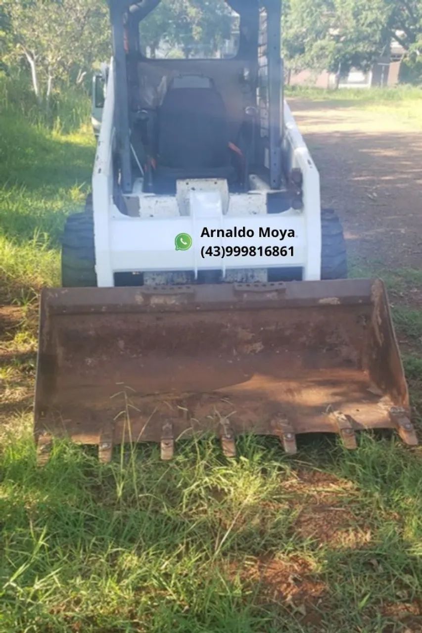 Bobcat s130 alavanca trabalhando 2008 - Foto 3