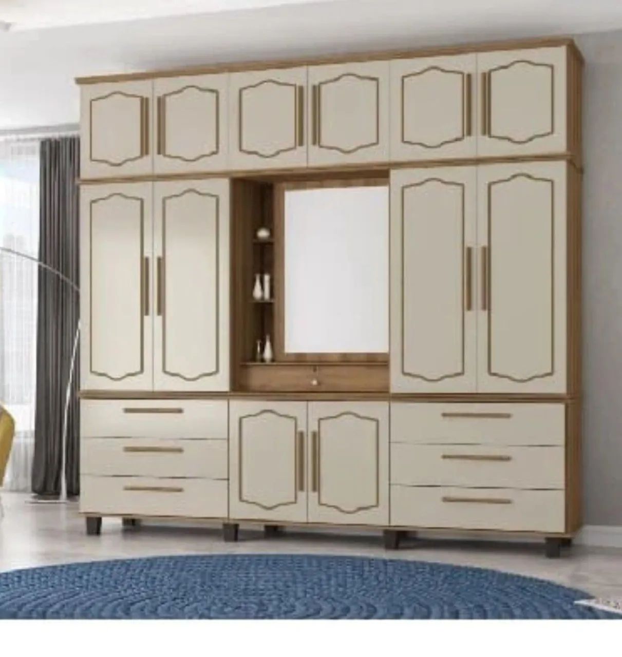 Guarda roupa triplex alto padrão 
