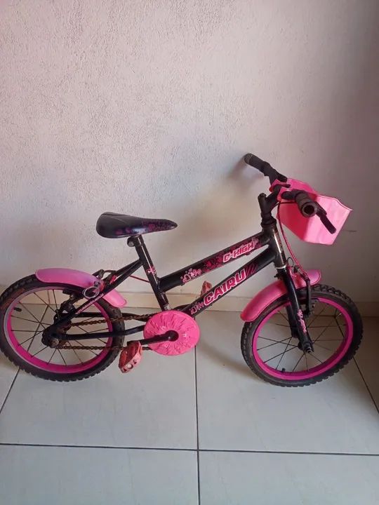 Bicicleta Infantil cairu para menina Aro 16  - Foto 2