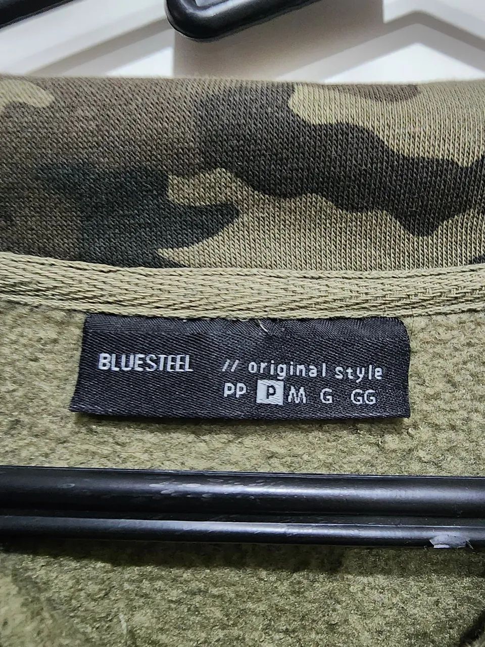 Moletom camuflado Tam. P - Foto 5