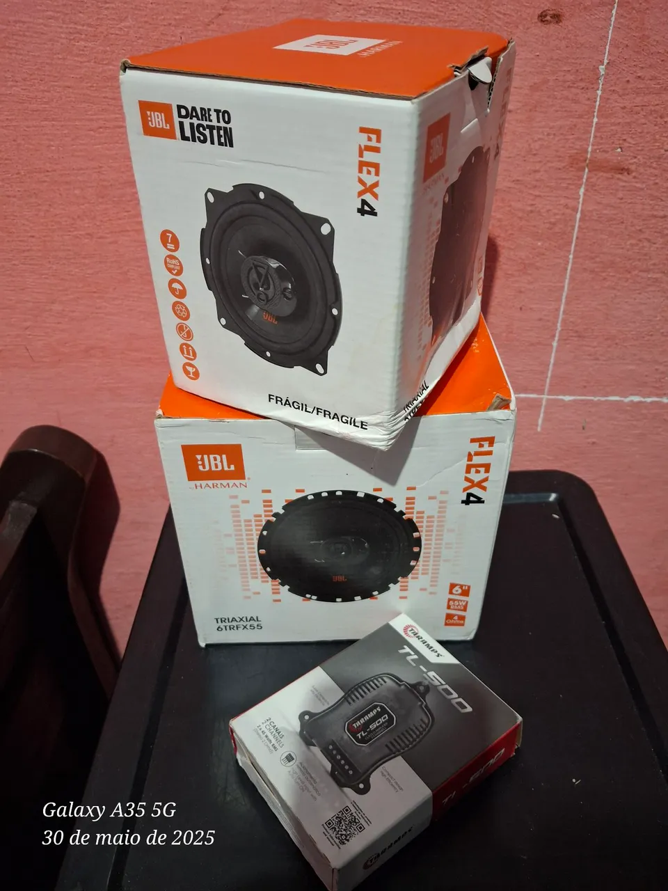 Kit Som JBL Flex4 Triaxial 6TRFX55 + Taramps TL-500