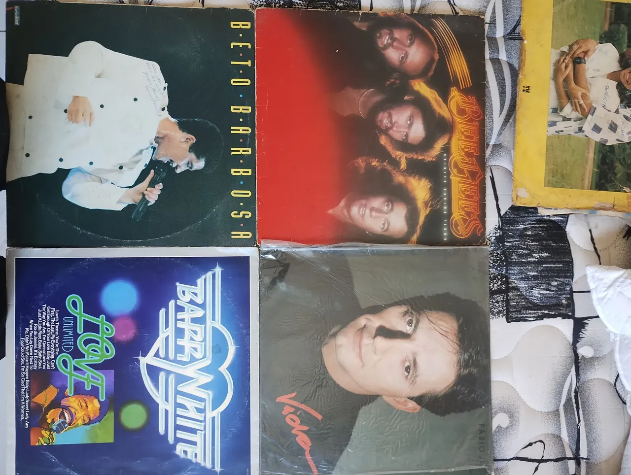 Lote de Discos de Vinil - Beto Barbosa, Barry White e mais
