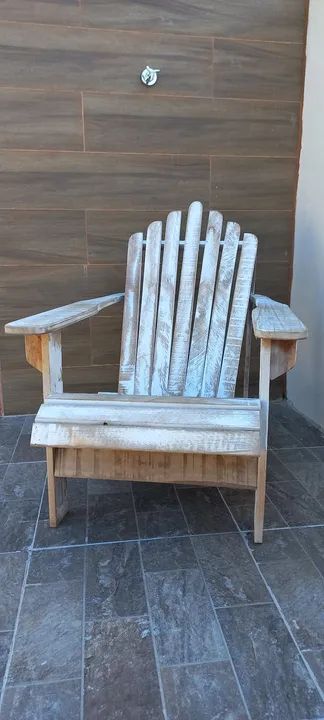 Par de cadeiras madeira pavão  - Foto 2