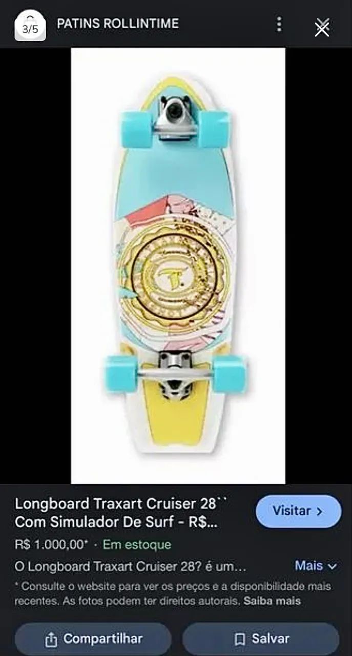 Skate Longboard Completo Transworld  - Foto 4