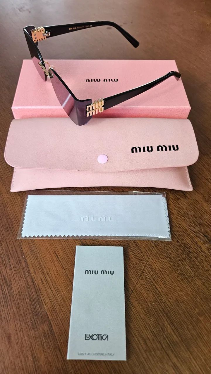 Óculos de sol Miu Miu