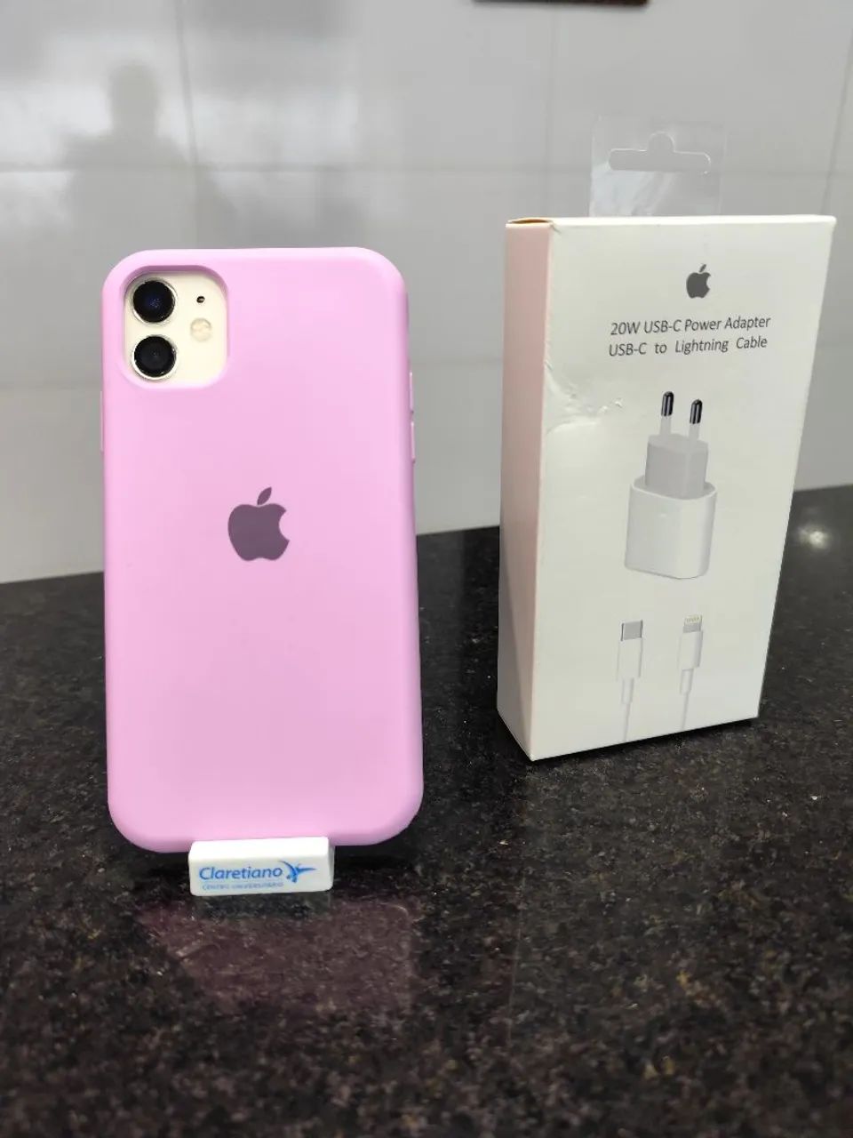 iPhone 11 128 gigas bem conservado, bateria 81%,todo original  - Foto 4