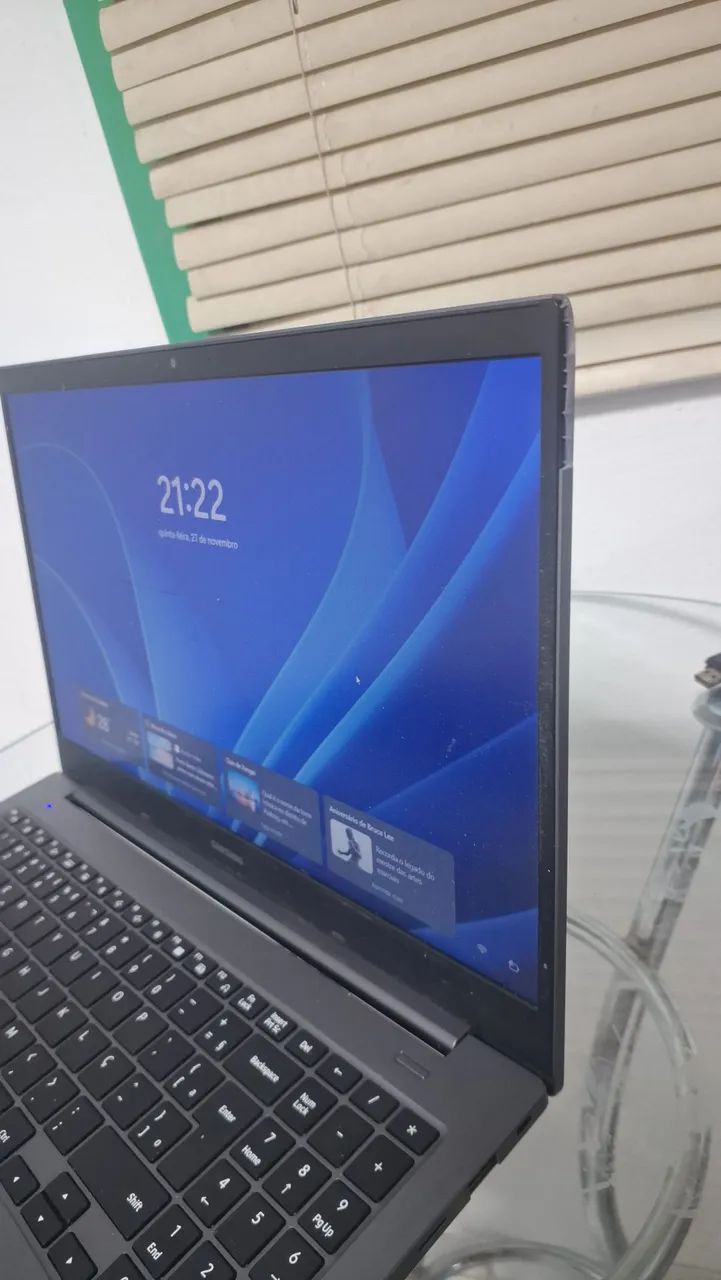 Notebook i5 11° geração placa video iris xe ssd tala full hd  - Foto 4