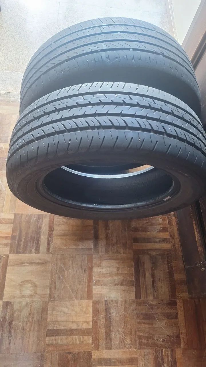 Pneus usados 195/ 55 aro 16. - Foto 2