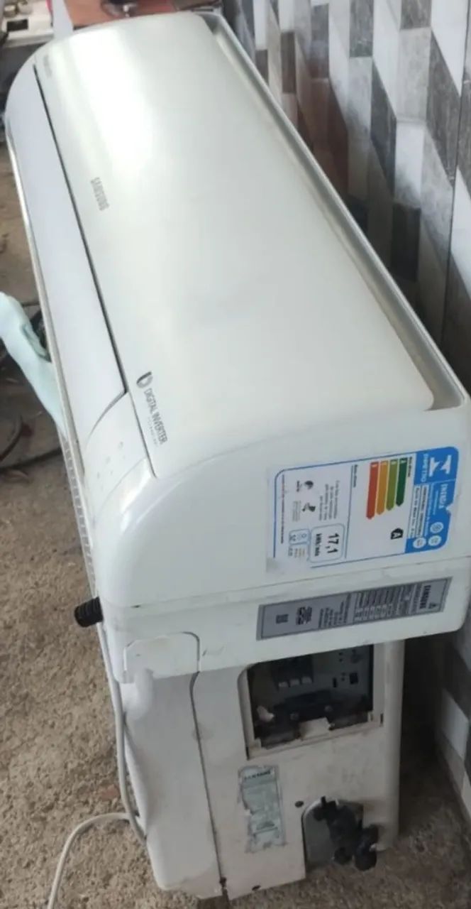 Ar condicionado Splinter 9 mil BTUs inverter Samsung - Ar-condicionados ...