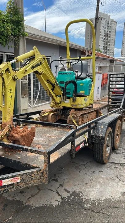 Mini escavadeira Yanmar Vio08 - Foto 4