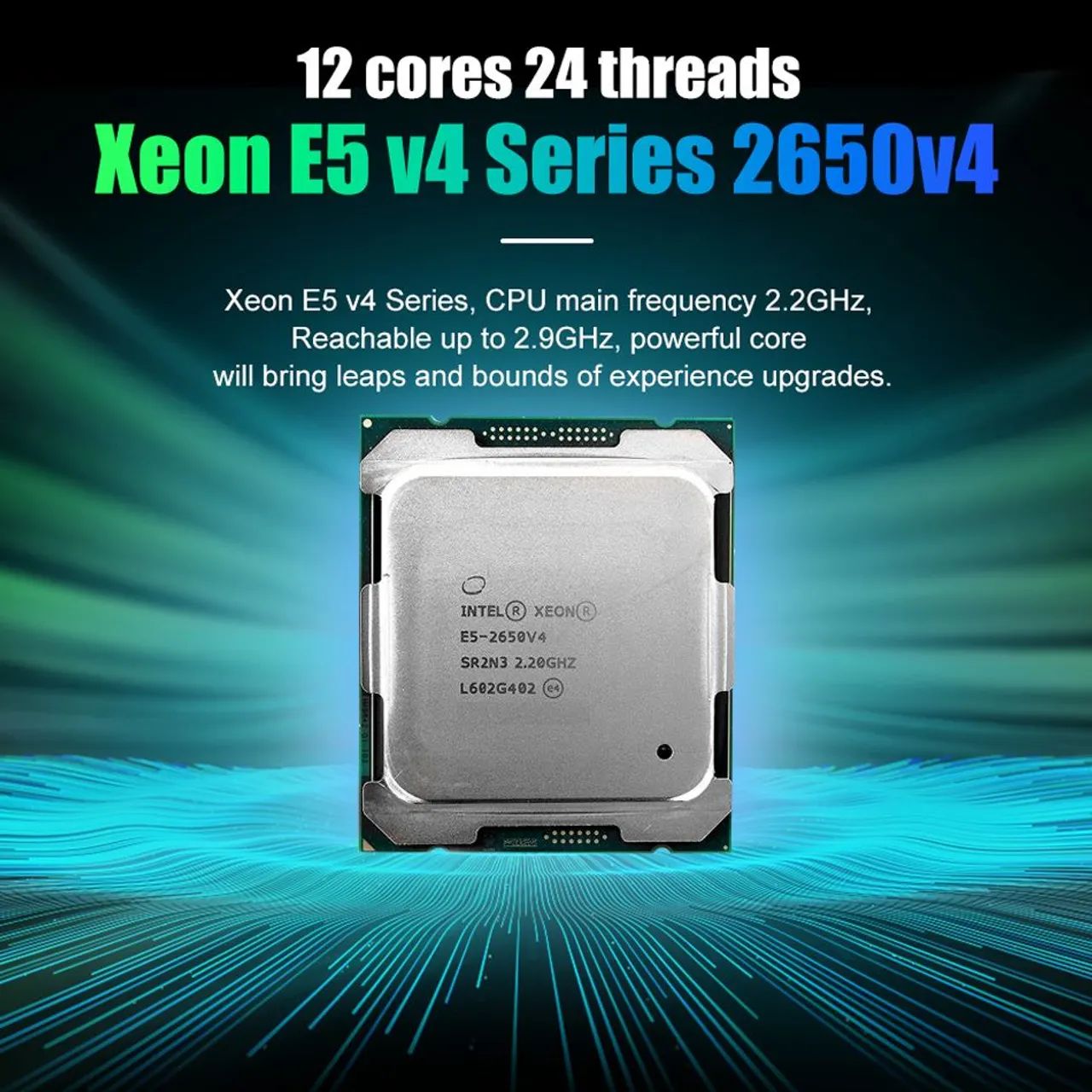 Processador Intel Xeon E5-2650V4 2.20GHz - Foto 2