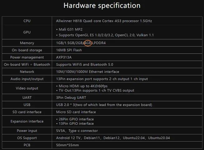 Kit OrangePi Zero3 4gb | Usado - Foto 3
