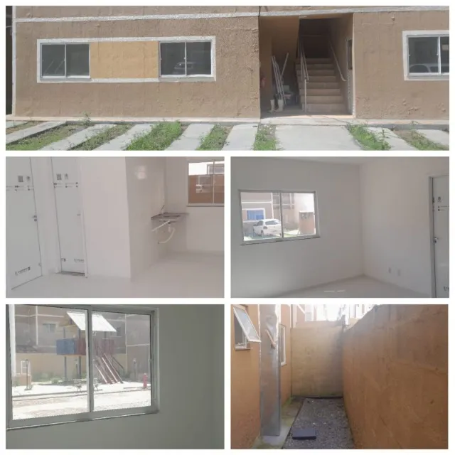 Apartamento térreo no Condomínio Milão, 2 Quartos, Rod. JP, Fazendinha