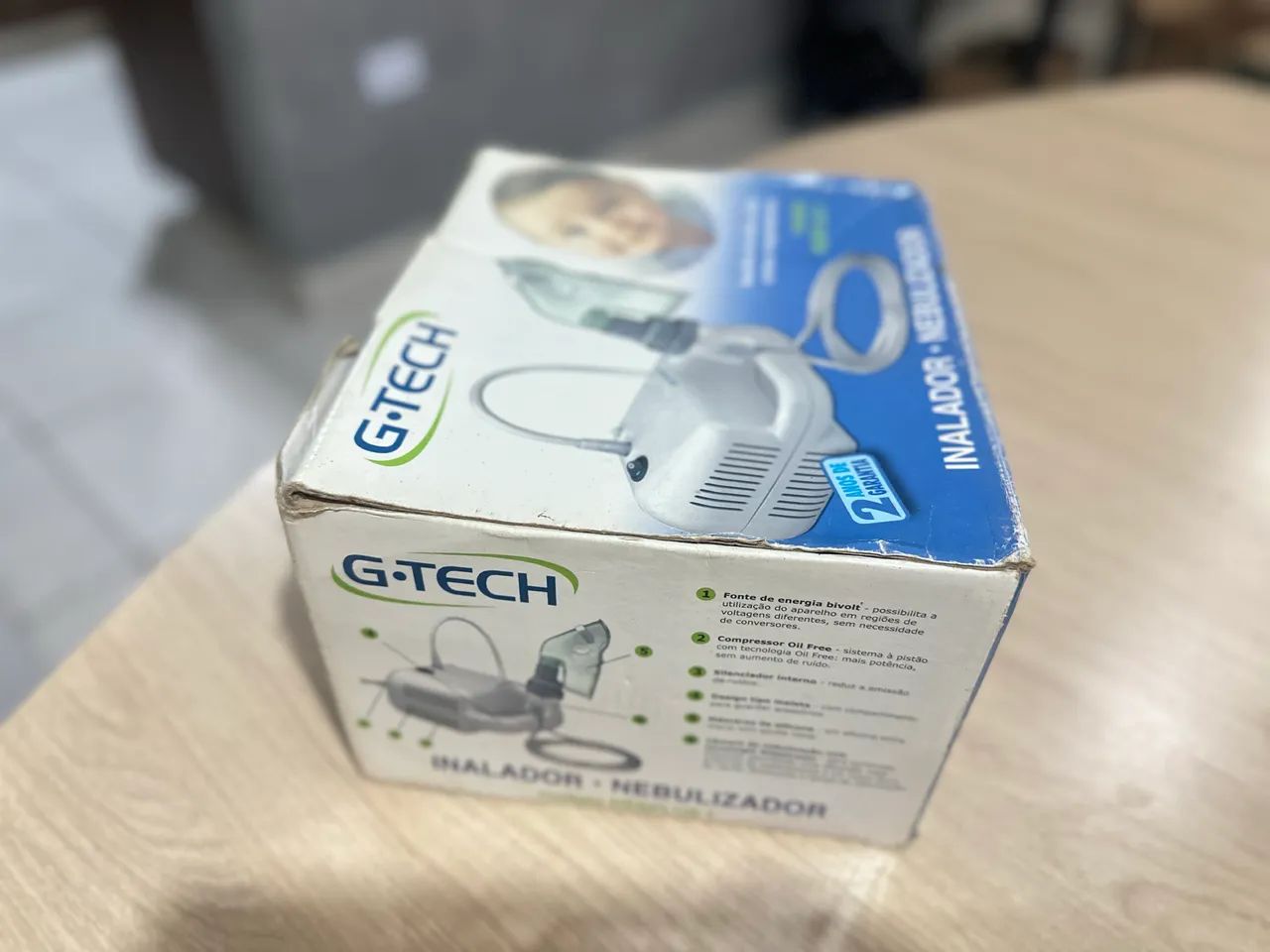 INALADOR NEBULIZADOR G-TECH