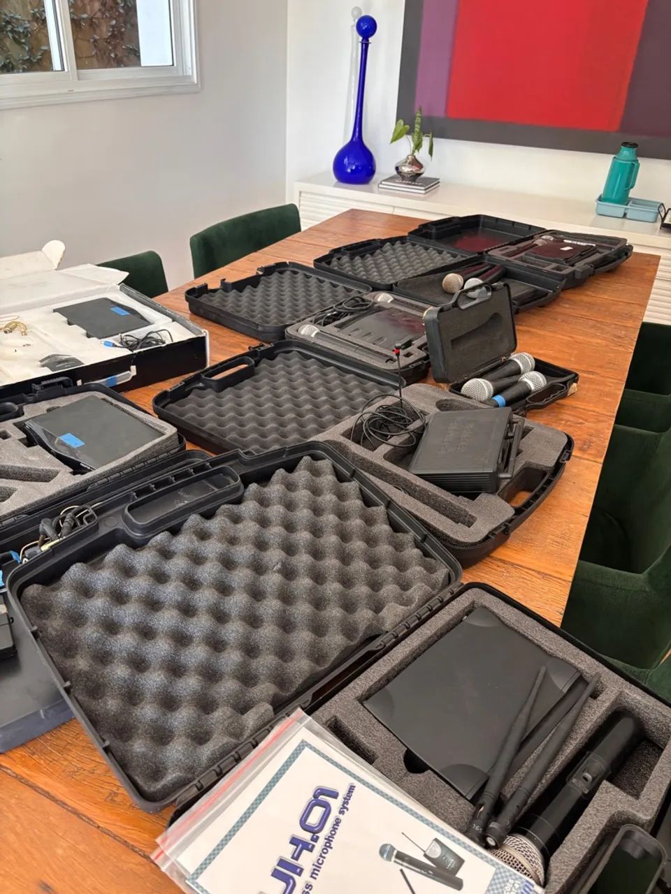 Lotes microfones incompletos e peças - Foto 2