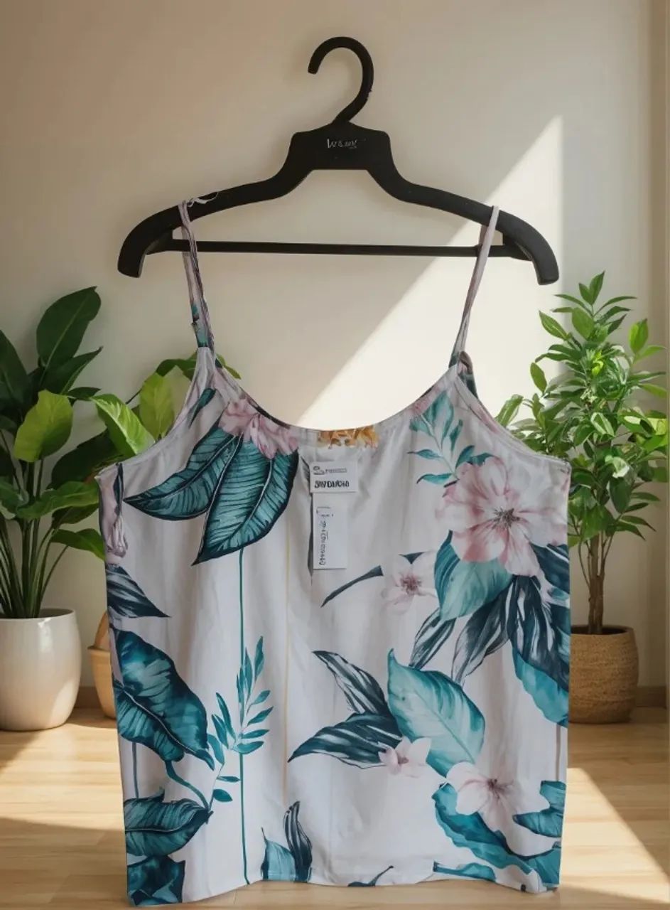 blusa de alça feminina endless nova e com etiqueta - Foto 2