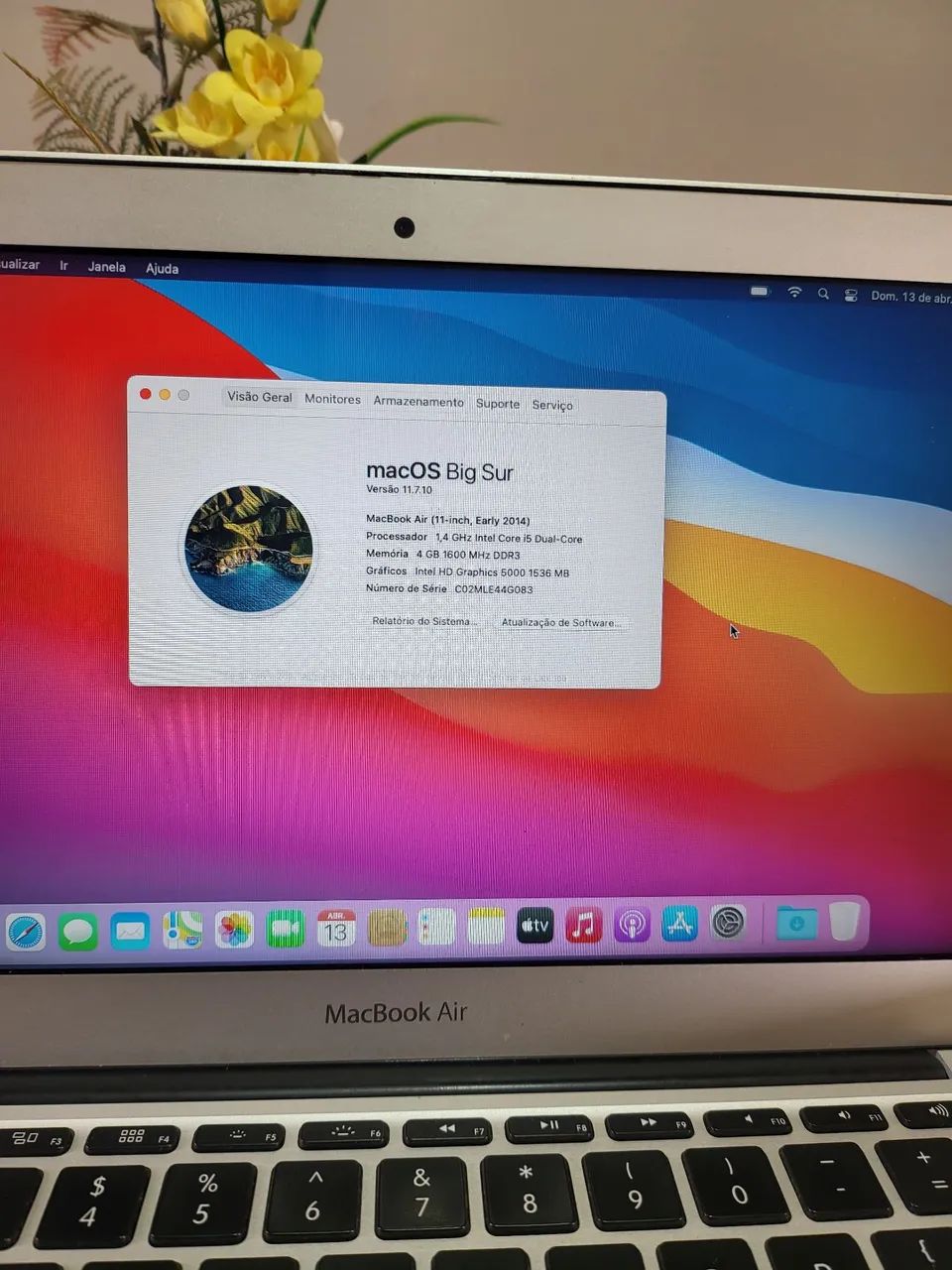 MacBook Air 11 polegadas, início de 2014 - Foto 2