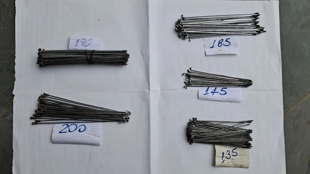 Bicicletas lote de raios para rodas