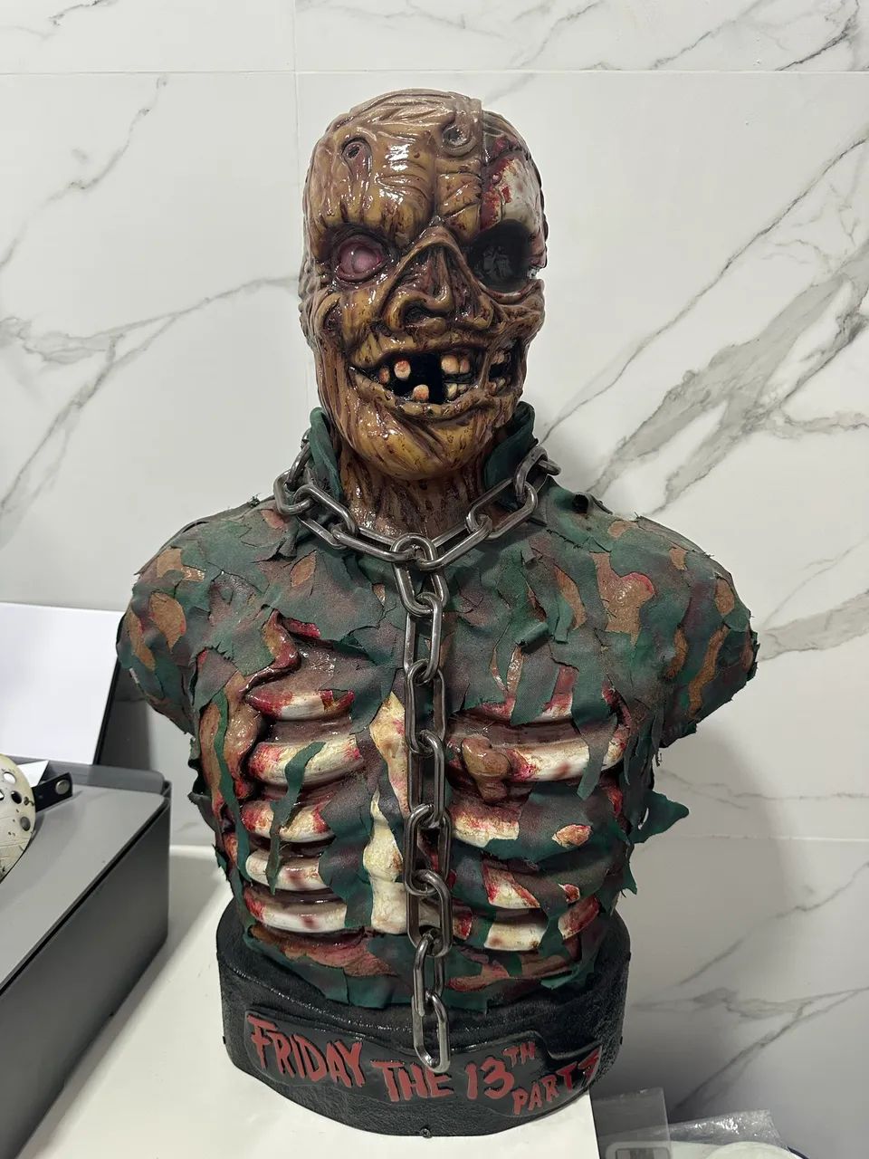 Busto Jason Voorhees 1:1 - Foto 3