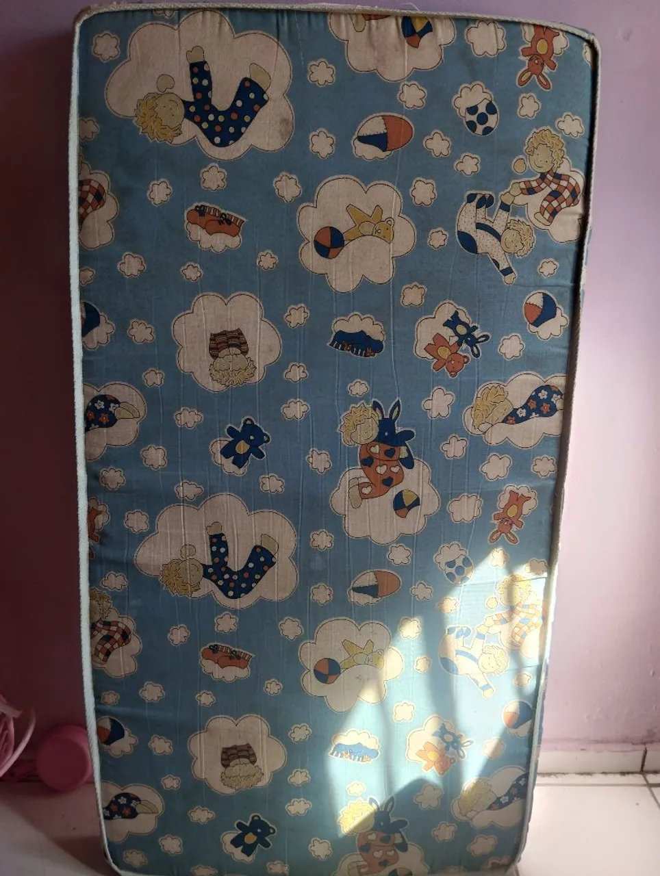 Colchão infantil com estampa divertida