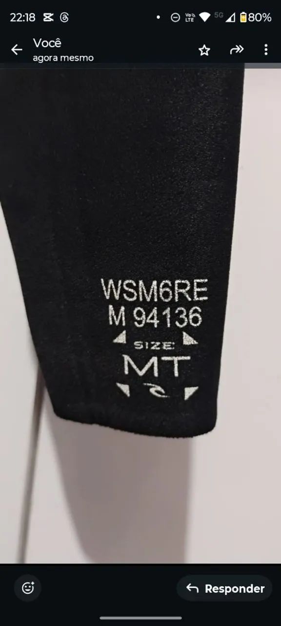 Roupa de Borracha Rip Curl E-Bomb Pro 3/2mm - Top de Linha, Quase Nova! ? - Foto 4