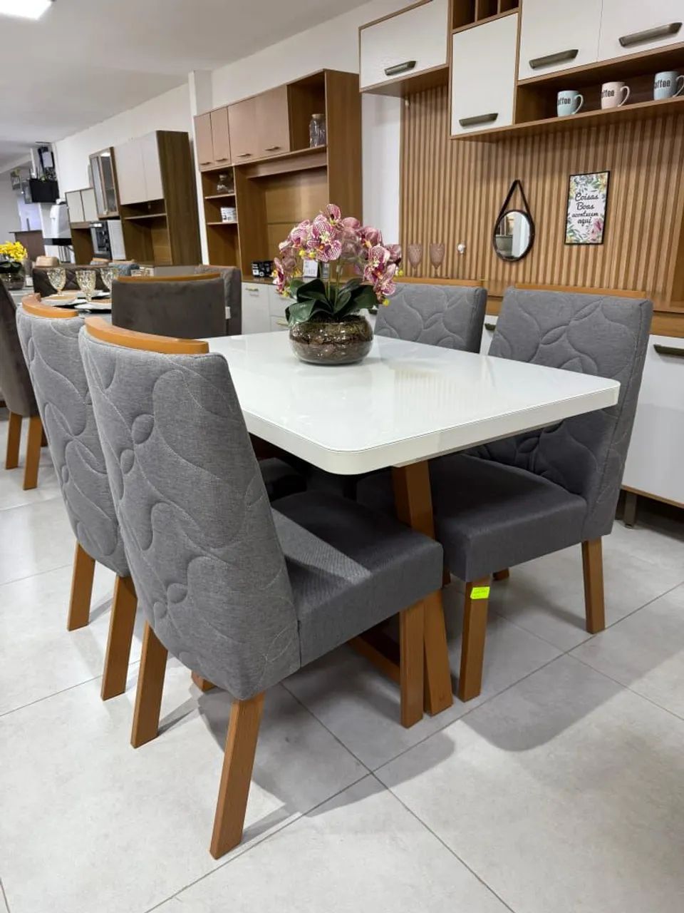 Mesa de jantar Lara MDF 120x80