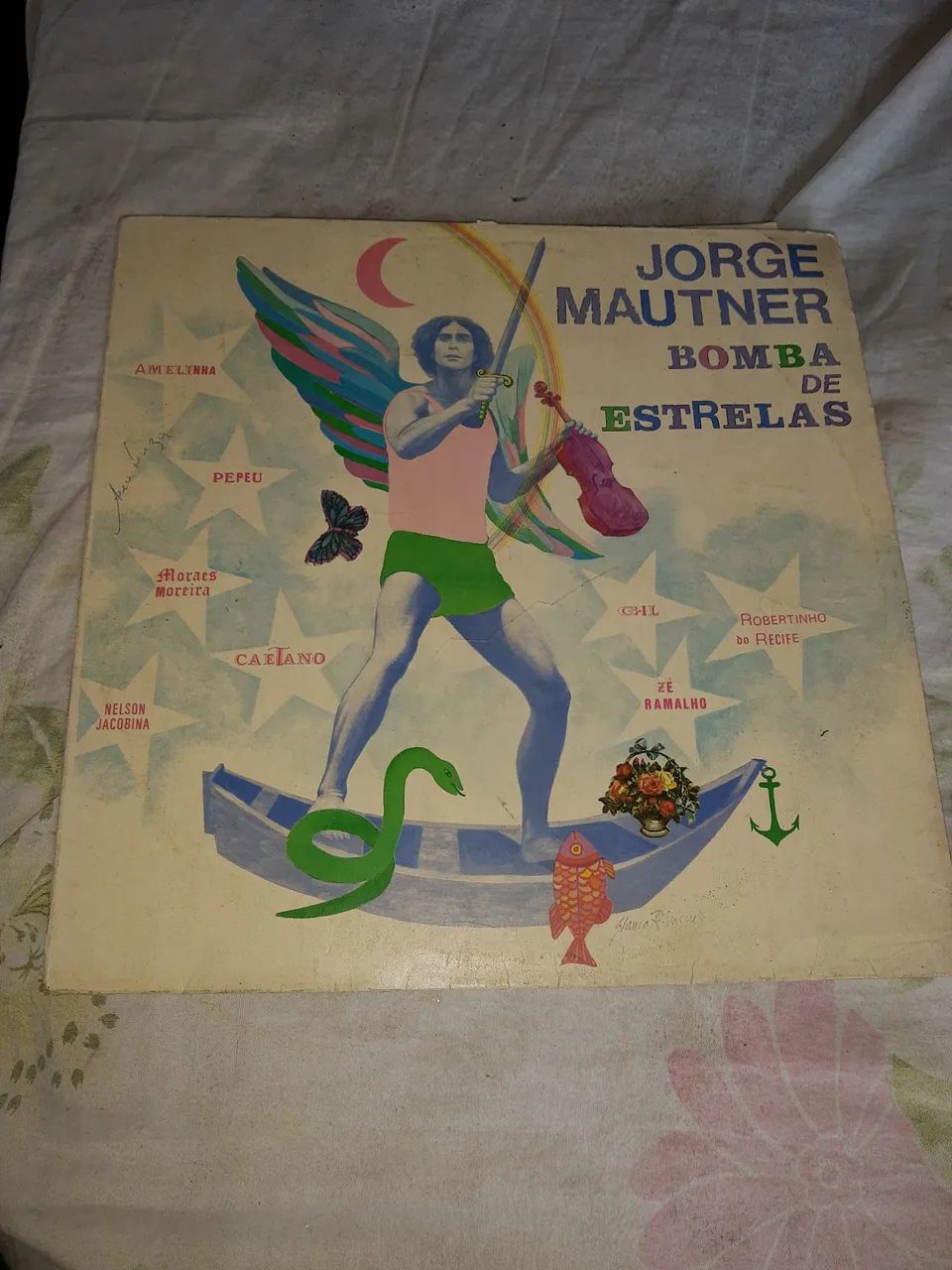Disco de Vinil Jorge Mautner - Bomba de Estrelas