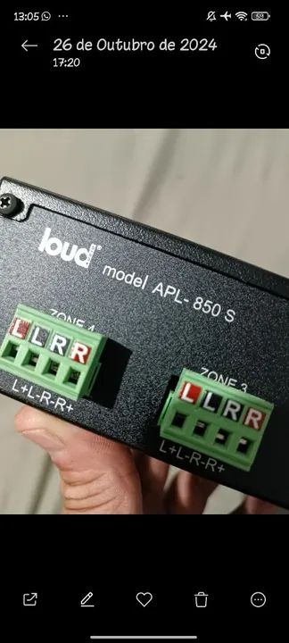 AMPLIFICADOR APL 850s - Foto 5