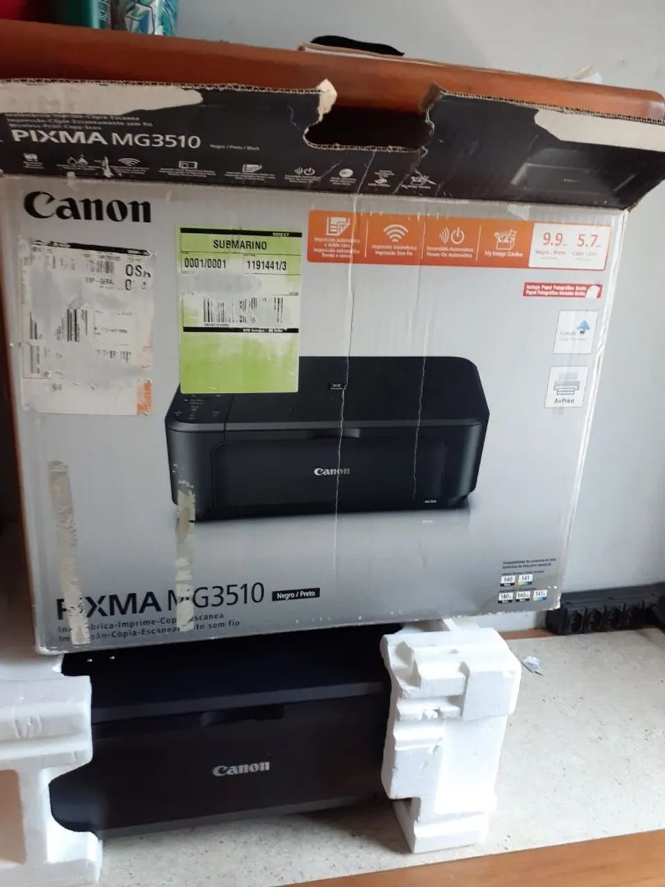 Impressora canon Pixma MG3510 - Foto 3