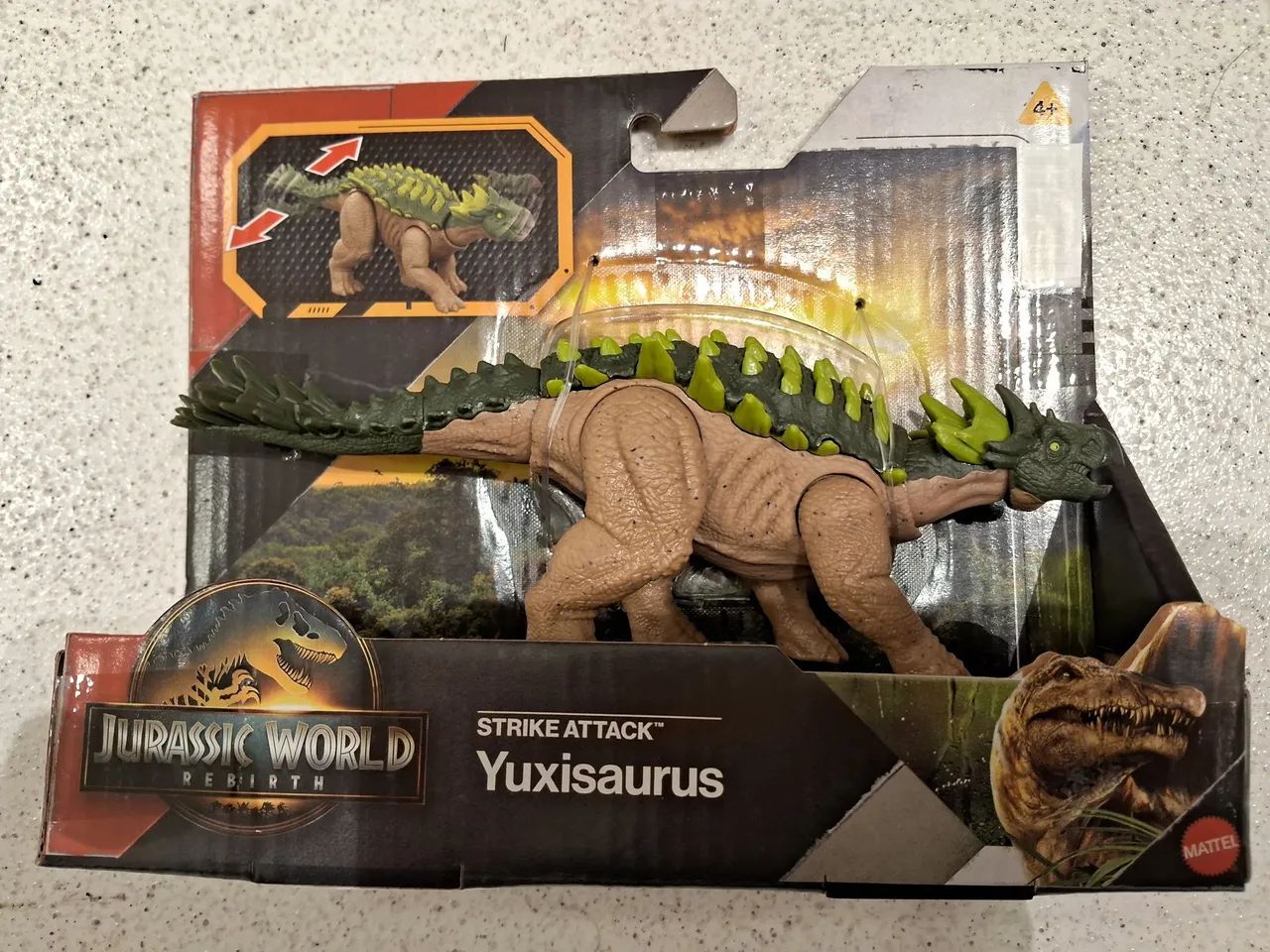 Boneco Jurassic World Rebirth Yuxisaurus Mattel